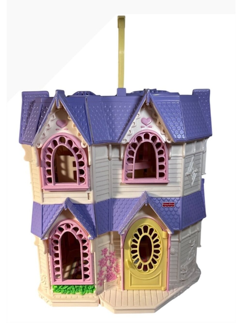 Fisher Price Sweet Street Victorian Dollhouse Carry Handle 2003